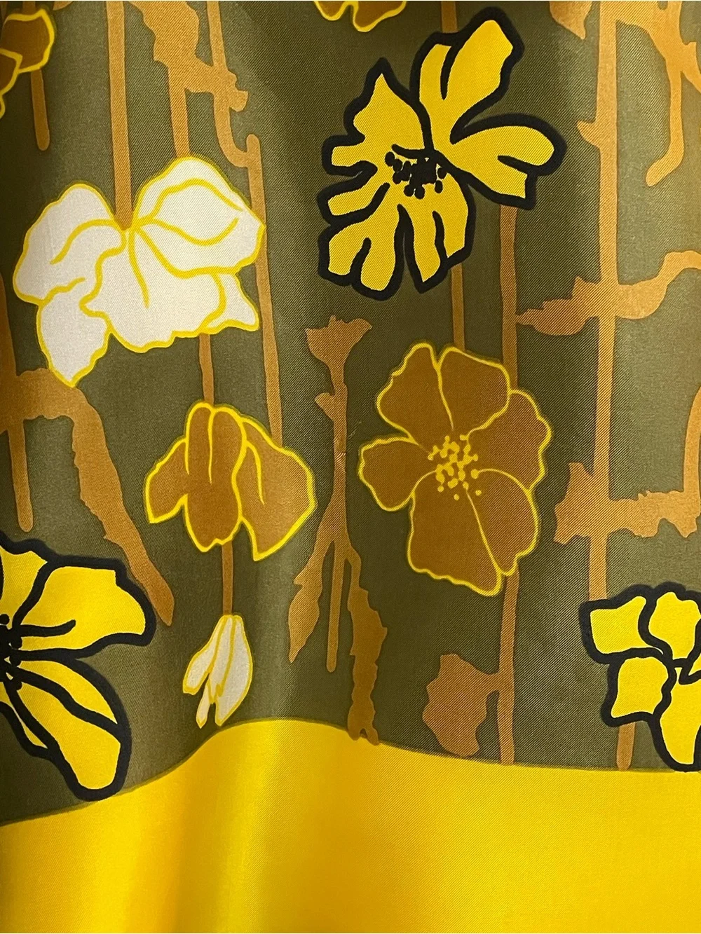 Gorg Vintage Nina Ricci Silk Scarf 15 x 54 Very Good Condition